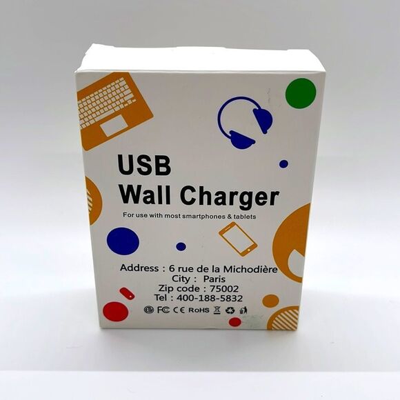 NWT USB Dual Double Charging Cube - Picture 4 of 6